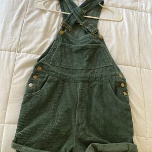 Princess Polly Khaki Overalls